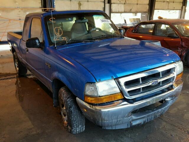 1FTYR14V7YPA49008 - 2000 FORD RANGER SUP BLUE photo 1