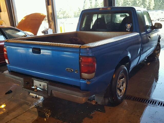 1FTYR14V7YPA49008 - 2000 FORD RANGER SUP BLUE photo 4