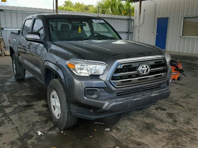 5TFAX5GN2HX085537 - 2017 TOYOTA TACOMA DOU CHARCOAL photo 1