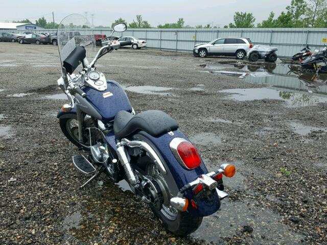 JH2RC44661K502416 - 2001 HONDA VT750 CD2 BLUE photo 3