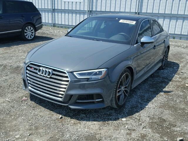 WAUB1GFF5H1041155 - 2017 AUDI S3 PREMIUM GRAY photo 2