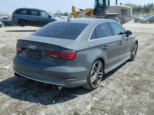 WAUB1GFF5H1041155 - 2017 AUDI S3 PREMIUM GRAY photo 4