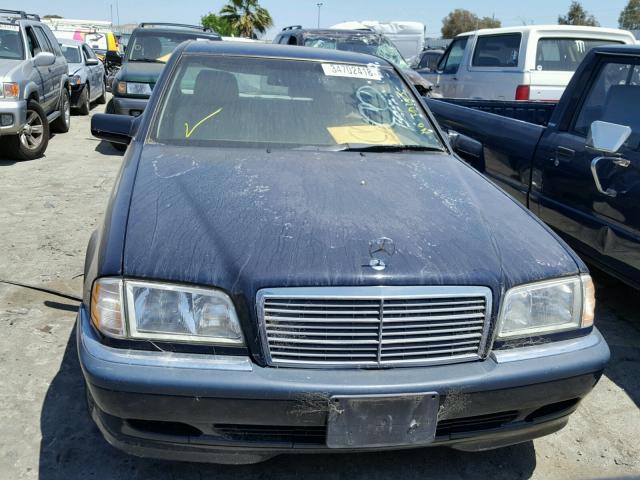 WDBHA24G1XA761089 - 1999 MERCEDES-BENZ C 230 BLUE photo 9