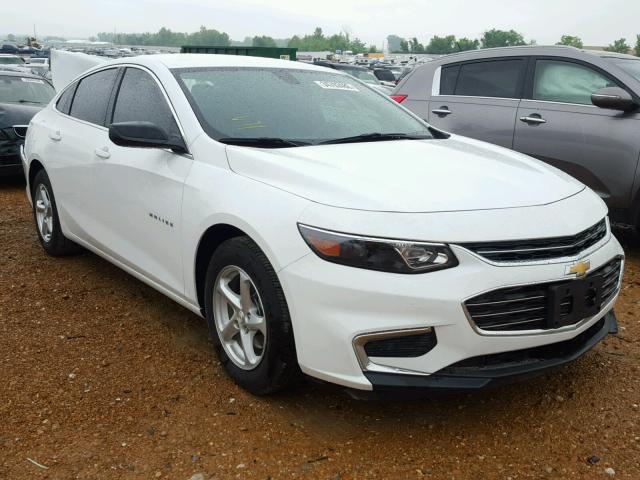 1G1ZC5ST3HF228000 - 2017 CHEVROLET MALIBU LS WHITE photo 1