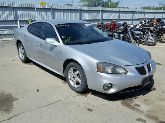 2G2WP522X41293664 - 2004 PONTIAC GRAND PRIX SILVER photo 1