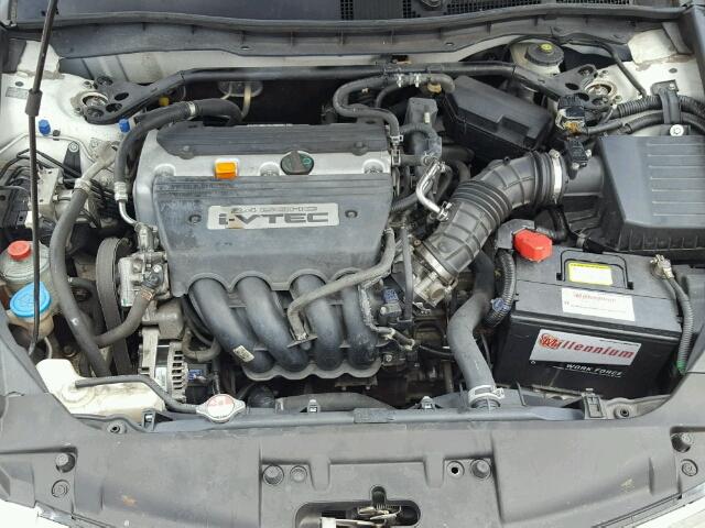 1HGCP26858A083448 - 2008 HONDA ACCORD WHITE photo 7