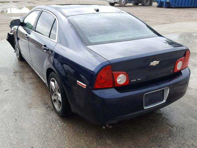 1G1ZH57B884244187 - 2008 CHEVROLET MALIBU 1LT 蓝色 照片 3
