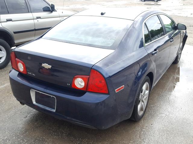 1G1ZH57B884244187 - 2008 CHEVROLET MALIBU 1LT 蓝色 照片 4