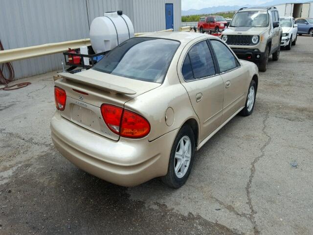 1G3NL52F73C188014 - 2003 OLDSMOBILE ALERO GOLD photo 4