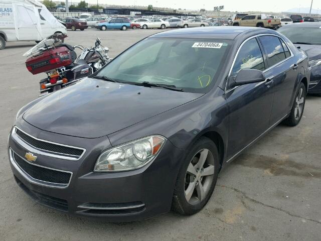 1G1ZC5E16BF158039 - 2011 CHEVROLET MALIBU 1LT 灰色 照片 2