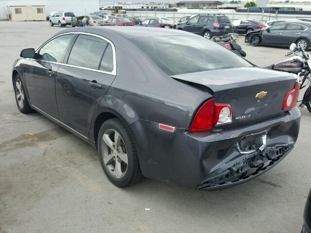 1G1ZC5E16BF158039 - 2011 CHEVROLET MALIBU 1LT 灰色 照片 3