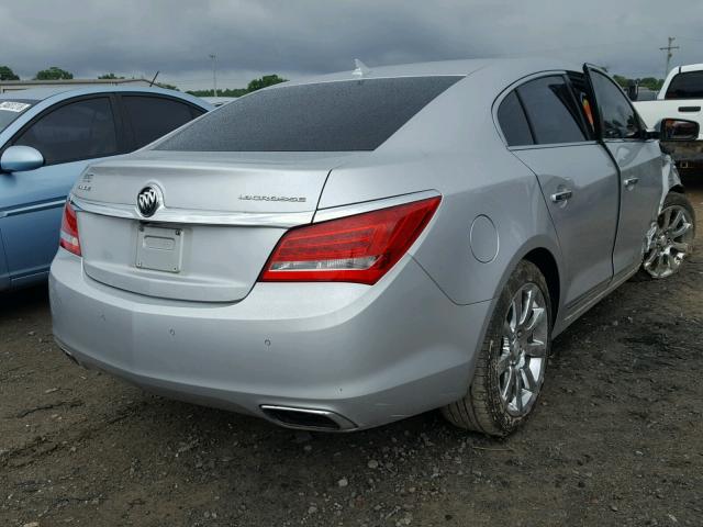 1G4GB5G36EF189047 - 2014 BUICK LACROSSE SILVER photo 4