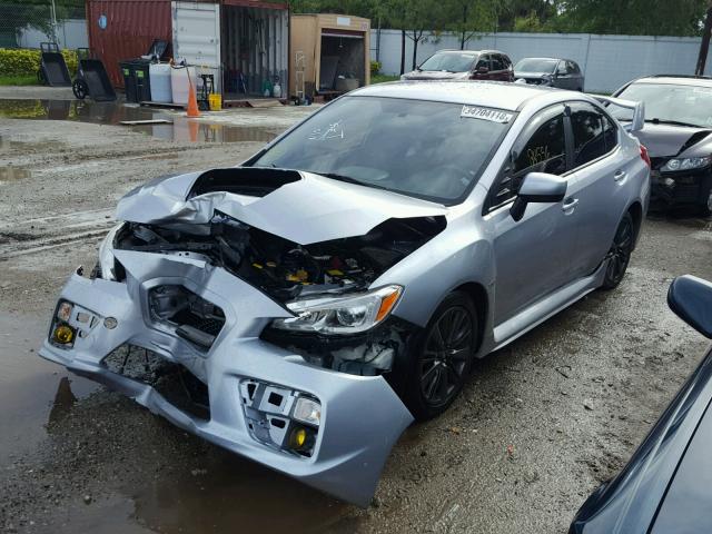 JF1VA1B60H9805102 - 2017 SUBARU WRX GRAY photo 2