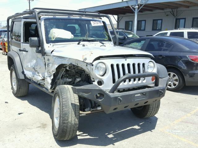 1C4AJWAG8CL254798 - 2012 JEEP WRANGLER S SILVER photo 1