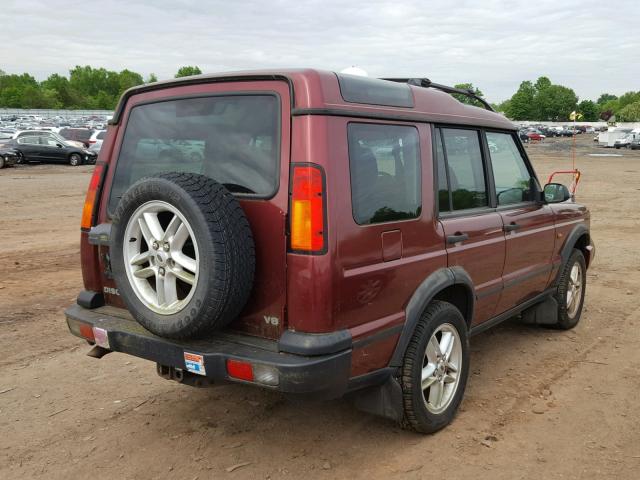 SALTY16423A790382 - 2003 LAND ROVER DISCOVERY BURGUNDY photo 4