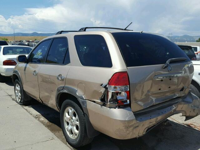 2HNYD18871H516872 - 2001 ACURA MDX GOLD photo 3