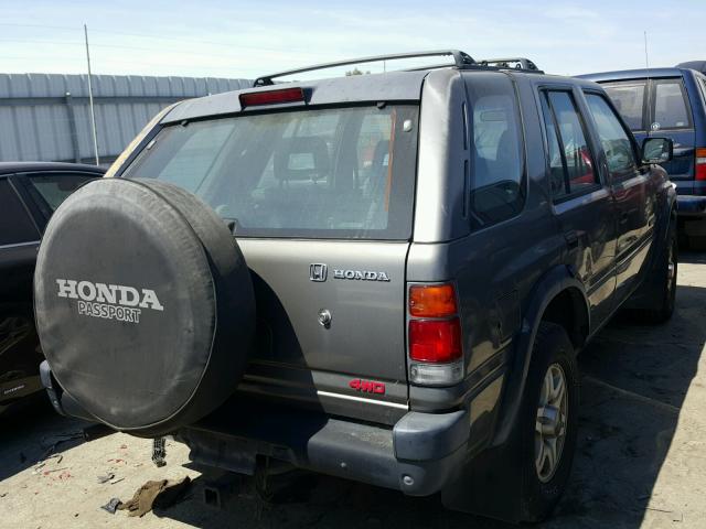 4S6CM58V8T4418000 - 1996 HONDA PASSPORT E 灰色 照片 4