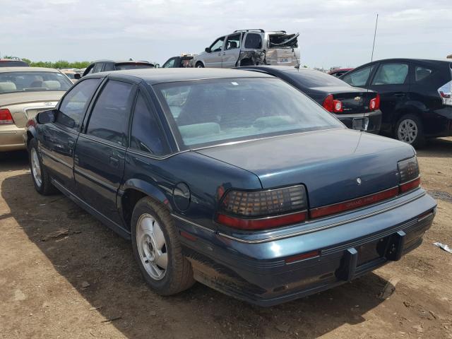 1G2WJ52M5RF290707 - 1994 PONTIAC GRAND PRIX GREEN photo 3