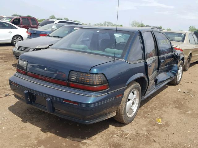 1G2WJ52M5RF290707 - 1994 PONTIAC GRAND PRIX GREEN photo 4