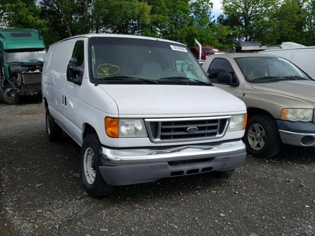 1FTSE34L15HB33696 - 2005 FORD ECONOLINE WHITE photo 1