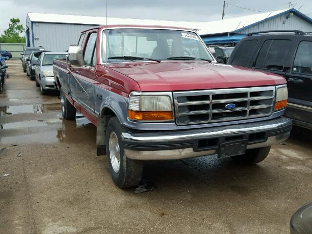1FTHX25H0VEA61447 - 1997 FORD F250 RED photo 1