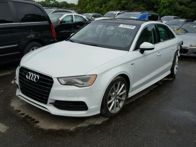 WAUKFGFF3F1091258 - 2015 AUDI A3 PRESTIG WHITE photo 2