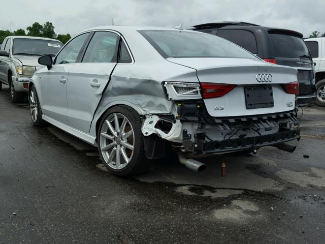 WAUKFGFF3F1091258 - 2015 AUDI A3 PRESTIG WHITE photo 3