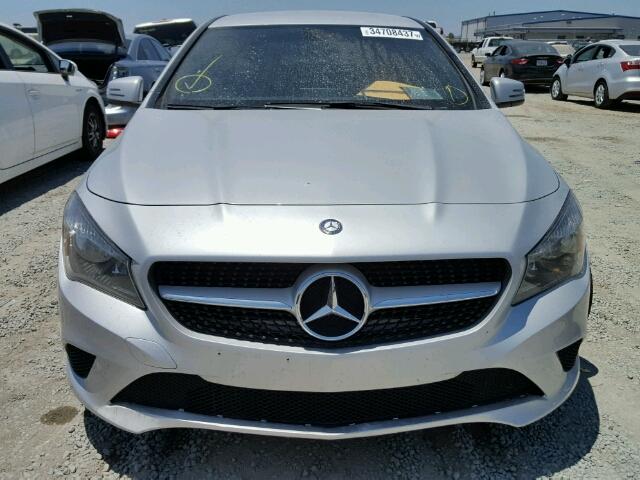 WDDSJ4EB2EN052947 - 2014 MERCEDES-BENZ CLA SILVER photo 9