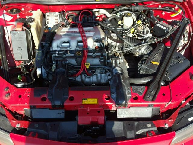 1G2WJ52M4XF305095 - 1999 PONTIAC GRAND PRIX RED photo 7