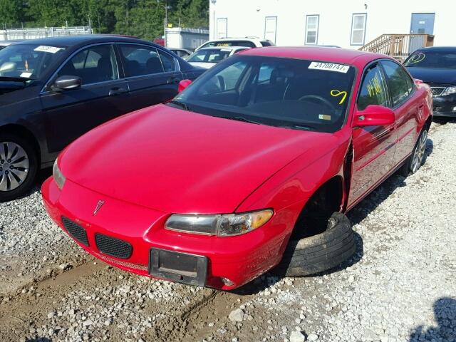 1G2WJ52M4XF305095 - 1999 PONTIAC GRAND PRIX RED photo 9