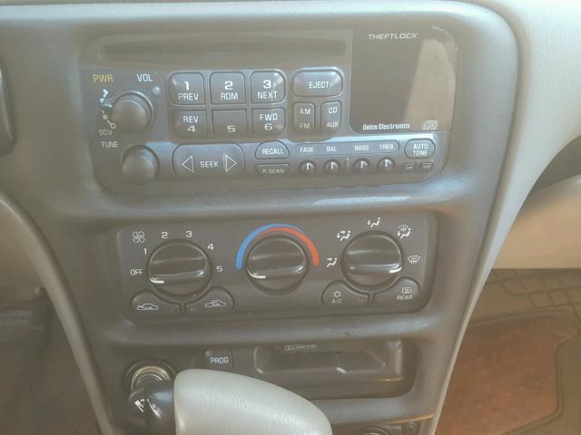 1G1NE52JXY6195763 - 2000 CHEVROLET MALIBU LS SILVER photo 9