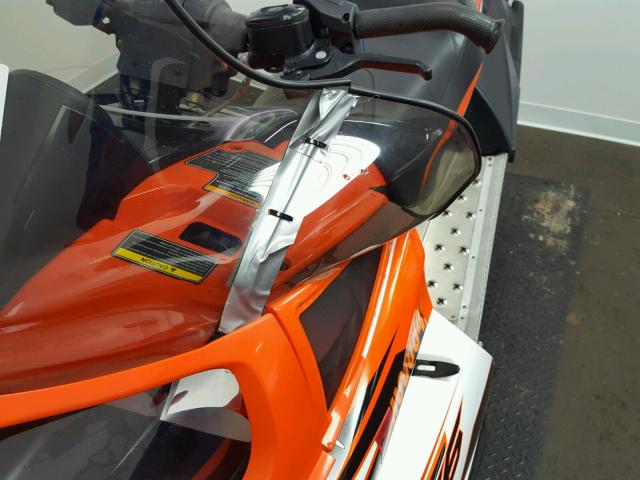 4UF08SNW68T106022 - 2008 ARCTIC CAT F6 ORANGE photo 9