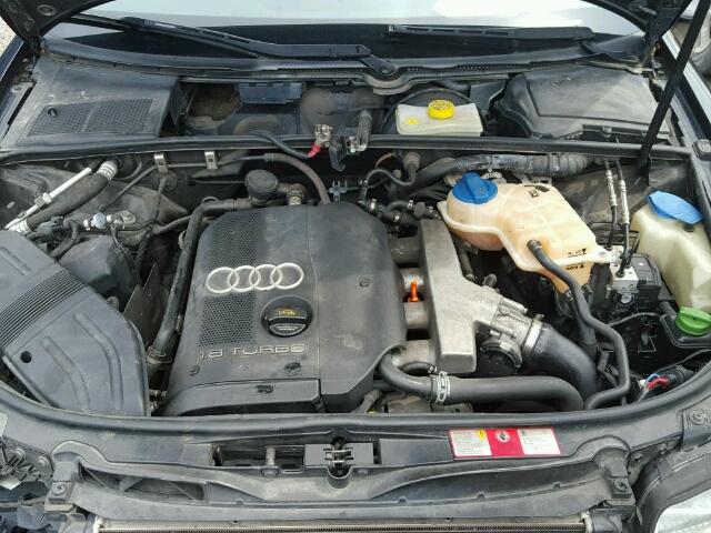 WAUJC68E94A154220 - 2004 AUDI A4 1.8T BLACK photo 7