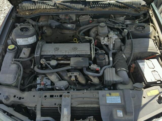 1G2NE15D7SM615704 - 1995 PONTIAC GRAND AM GREEN photo 7