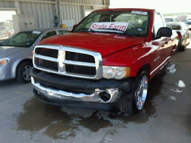 1D7HA16K63J634559 - 2003 DODGE RAM 1500 S RED photo 2