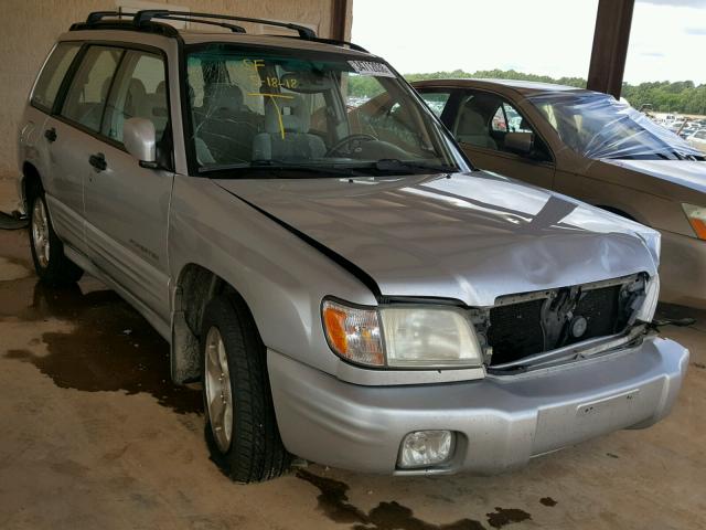 JF1SF65602H743565 - 2002 SUBARU FORESTER S ვერცხლისფერი ფოტო 1