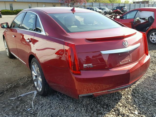 2G61P5S34D9167240 - 2013 CADILLAC XTS LUXURY RED photo 3