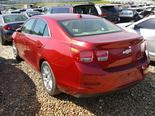 1G11D5RR2DF110759 - 2013 CHEVROLET MALIBU 1LT RED photo 3
