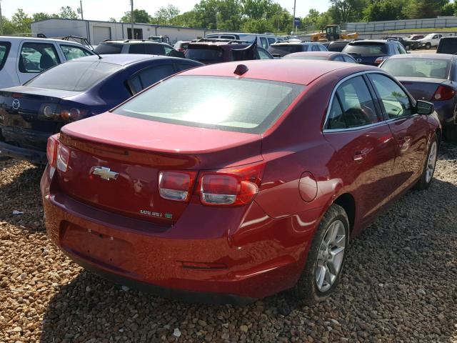 1G11D5RR2DF110759 - 2013 CHEVROLET MALIBU 1LT RED photo 4