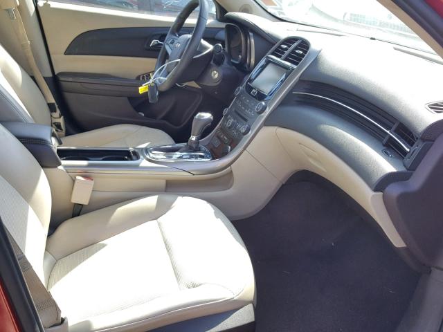 1G11D5RR2DF110759 - 2013 CHEVROLET MALIBU 1LT RED photo 5