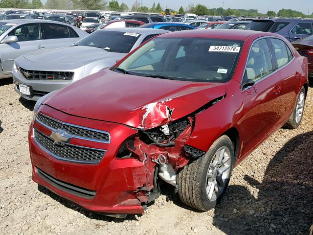 1G11D5RR2DF110759 - 2013 CHEVROLET MALIBU 1LT RED photo 9