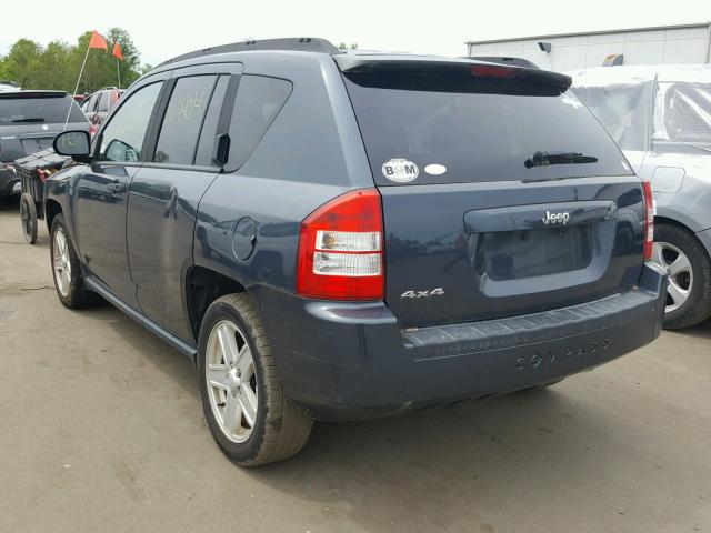 1J8FF47W37D429350 - 2007 JEEP COMPASS GRAY photo 3