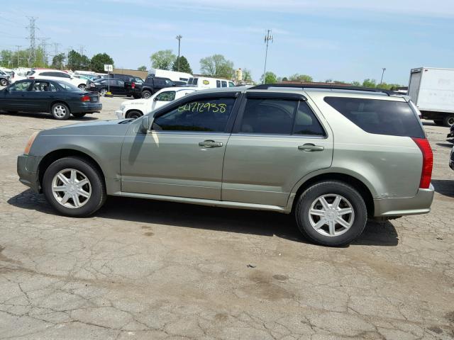 1GYEE637150130065 - 2005 CADILLAC SRX GREEN photo 10