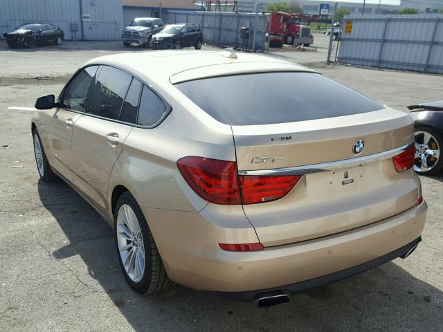 WBASP4C55CC341901 - 2012 BMW 550 XIGT GOLD photo 3