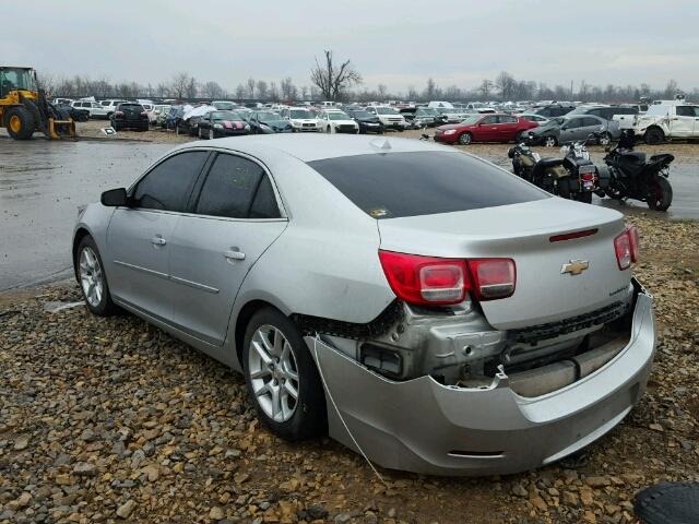 1G11D5SR3DF154733 - 2013 CHEVROLET MALIBU 1LT 银色 照片 3