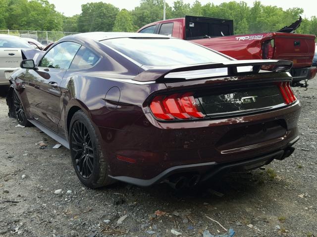 1FA6P8CF3J5144463 - 2018 FORD MUSTANG GT RED photo 3