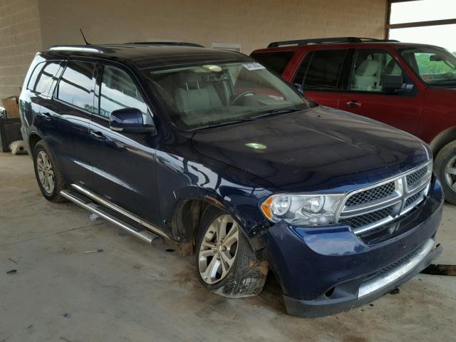 1C4RDHDG4CC266822 - 2012 DODGE DURANGO CR BLUE photo 1