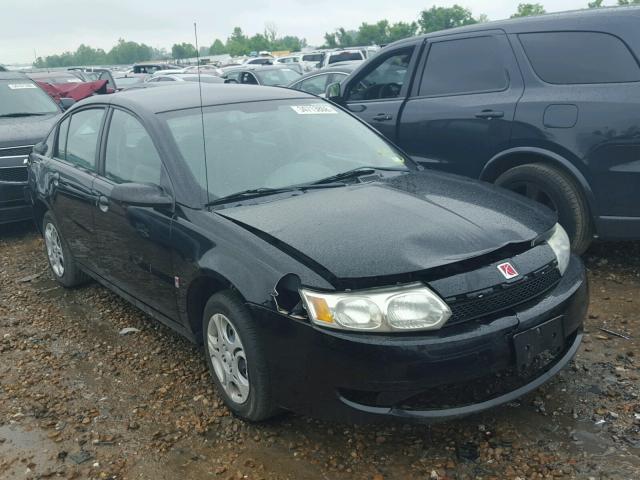 1G8AJ52F84Z130104 - 2004 SATURN ION LEVEL BLACK photo 1