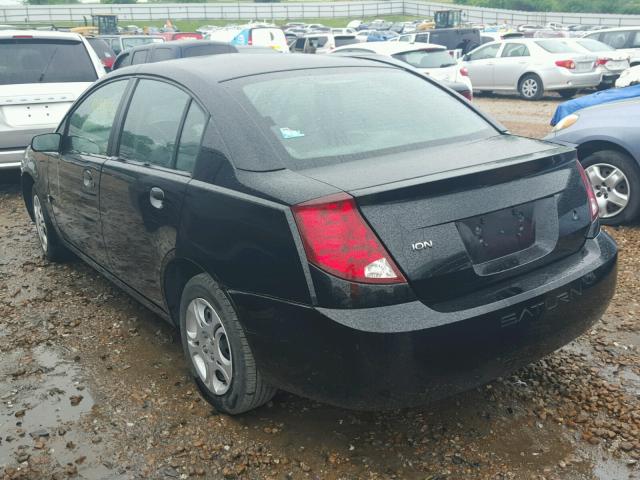 1G8AJ52F84Z130104 - 2004 SATURN ION LEVEL BLACK photo 3