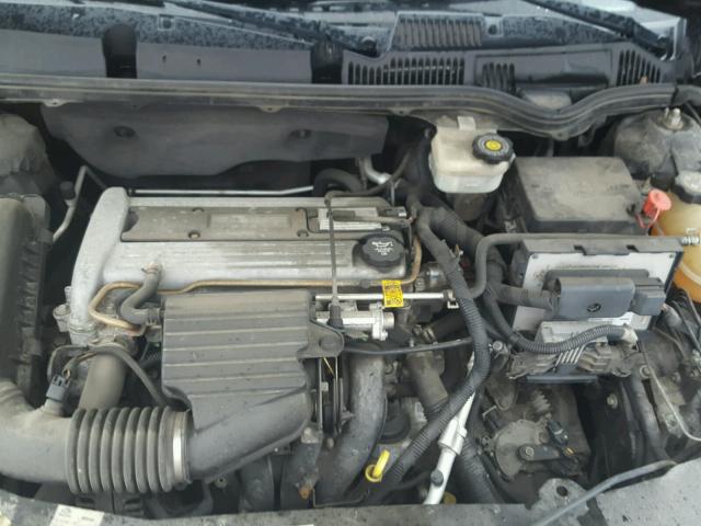 1G8AJ52F84Z130104 - 2004 SATURN ION LEVEL BLACK photo 7